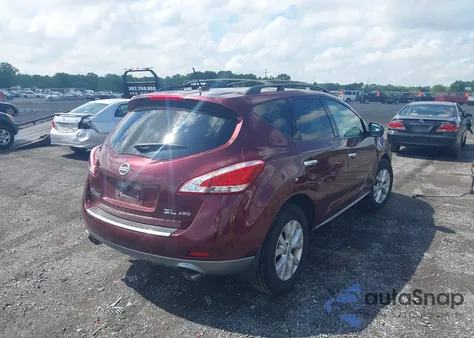 2011 Nissan Murano Sl z USA, uszkodzony, nr VIN JN8AZ1MW7BW183853